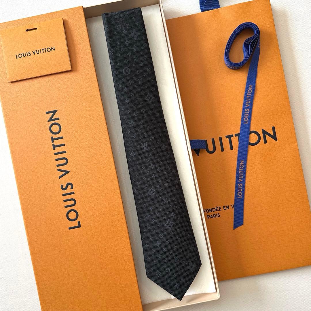 ルイ ヴィトン ネクタイ・モノグラム スターズ 新品 未使用