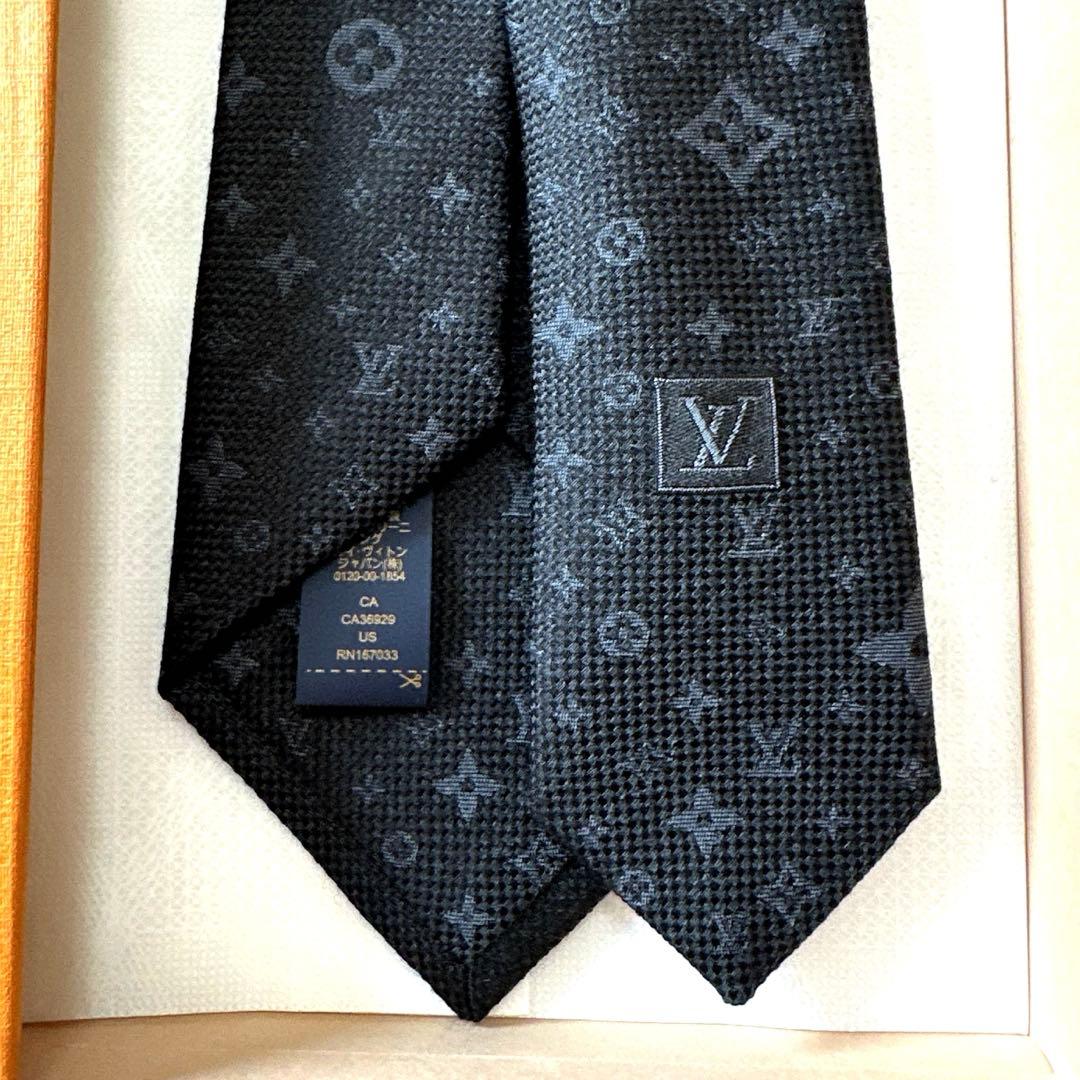 ルイ ヴィトン ネクタイ・モノグラム スターズ 新品 未使用