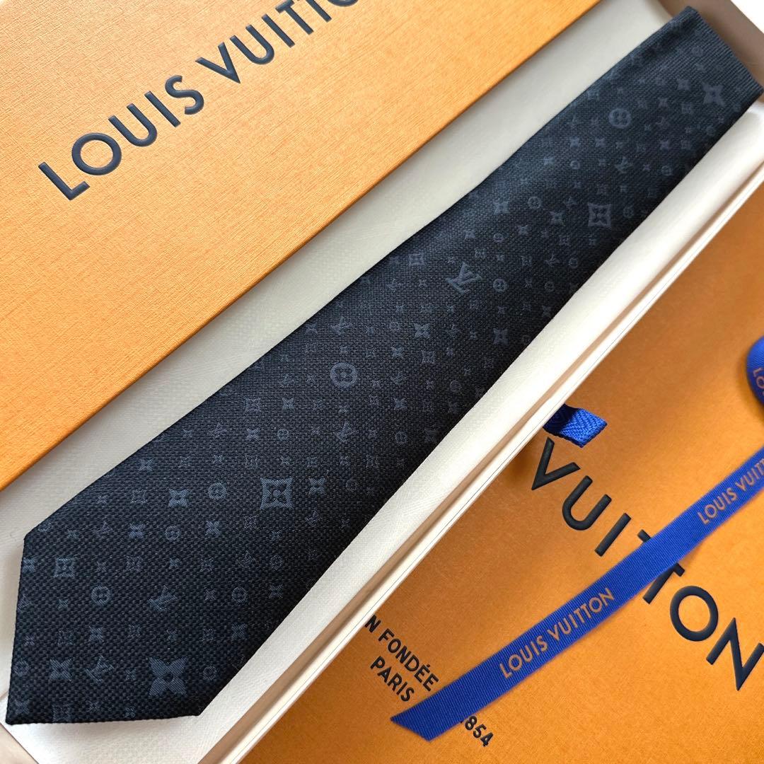 ルイ ヴィトン ネクタイ・モノグラム スターズ 新品 未使用