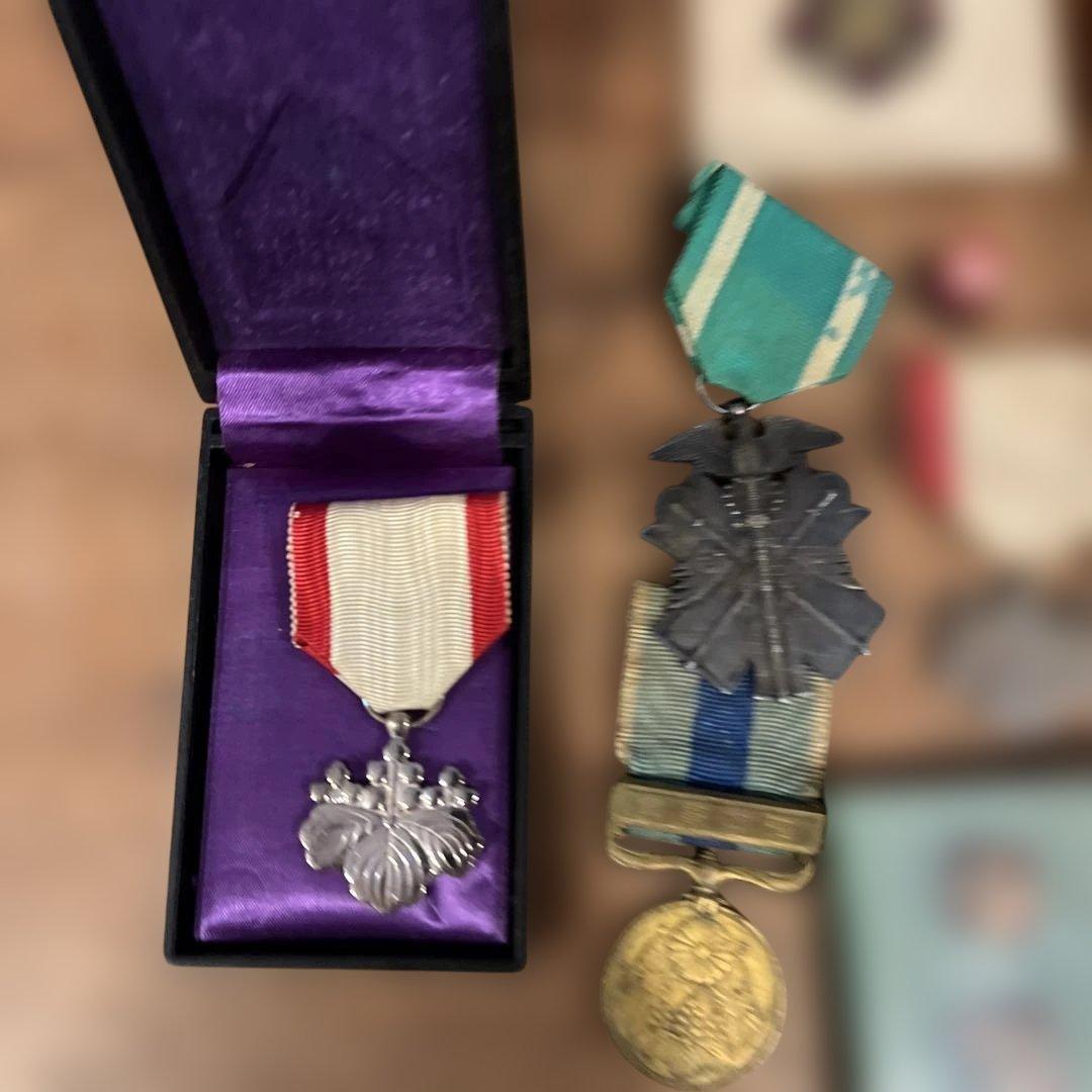 日本軍　大東亜戦争記念之章などまとめて