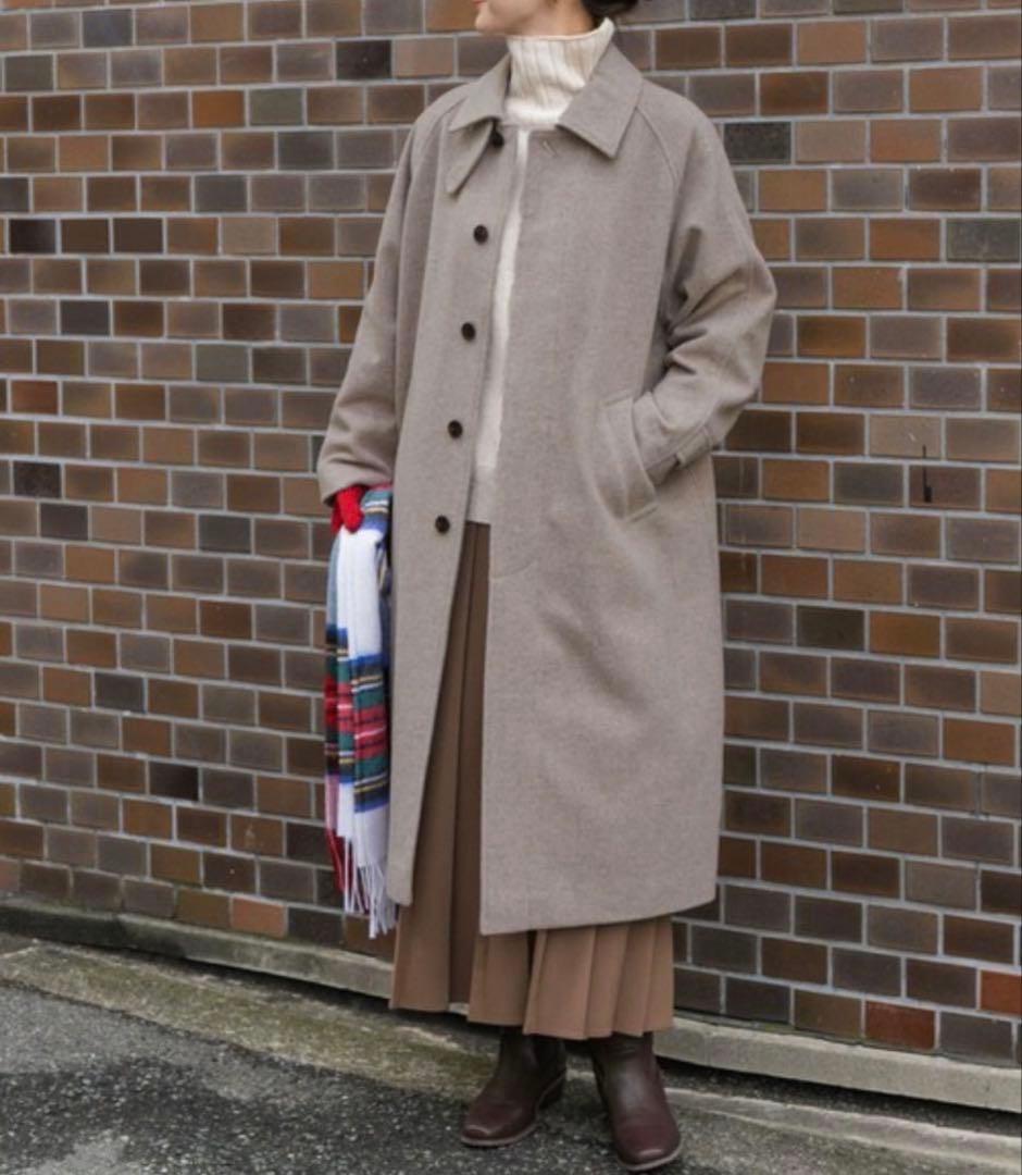 美品 アーバンリサーチドアーズ ウール100バルマカーンコート タグ付き