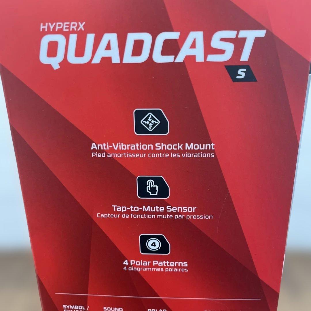 10239 HyperX QuadCast S スタンドアロンマイク