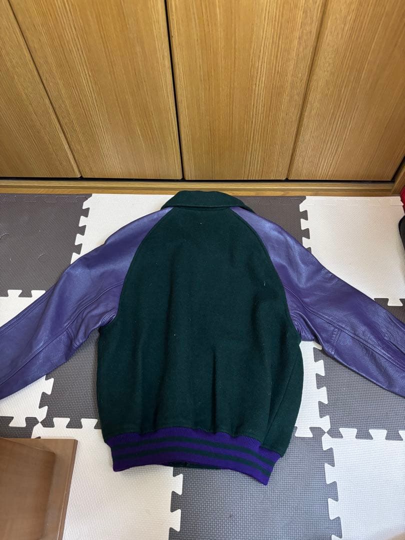 激レア‼️Ralph Lauren スタジャン Mサイズ ユニセックス 本革