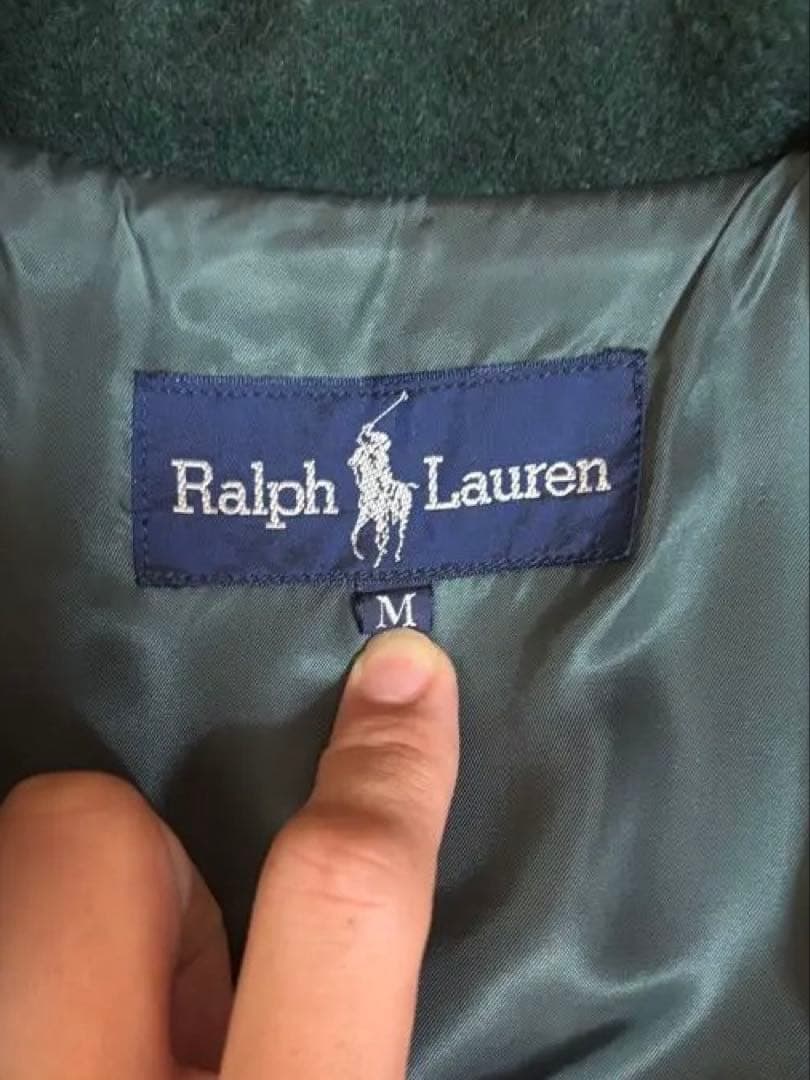 激レア‼️Ralph Lauren スタジャン Mサイズ ユニセックス 本革
