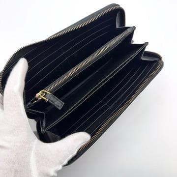 ◇プラダ◇2ML317/レザー/サフィアーノ/ラウンドファスナー/長財布