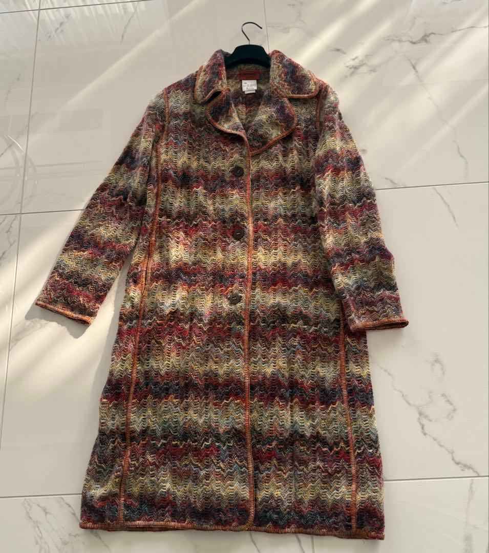 MISSONI マルチカラー ロングコート