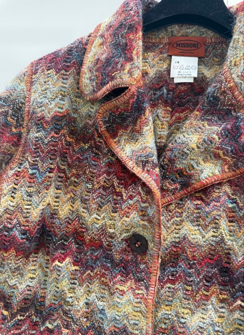 MISSONI マルチカラー ロングコート