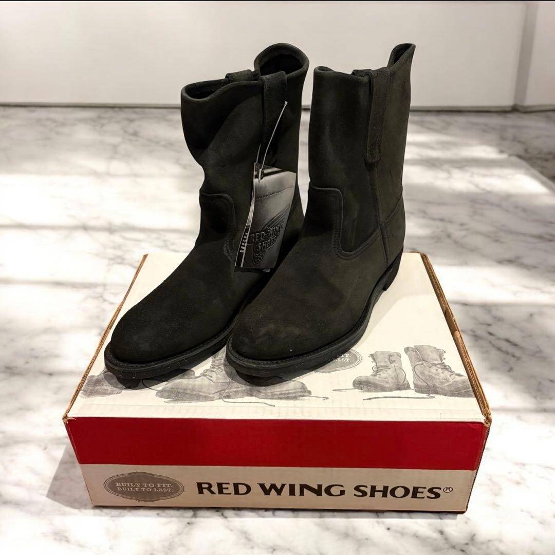 新品 ビームス別注 デッド レッドウィング スエード ペコス ブーツ 25.5