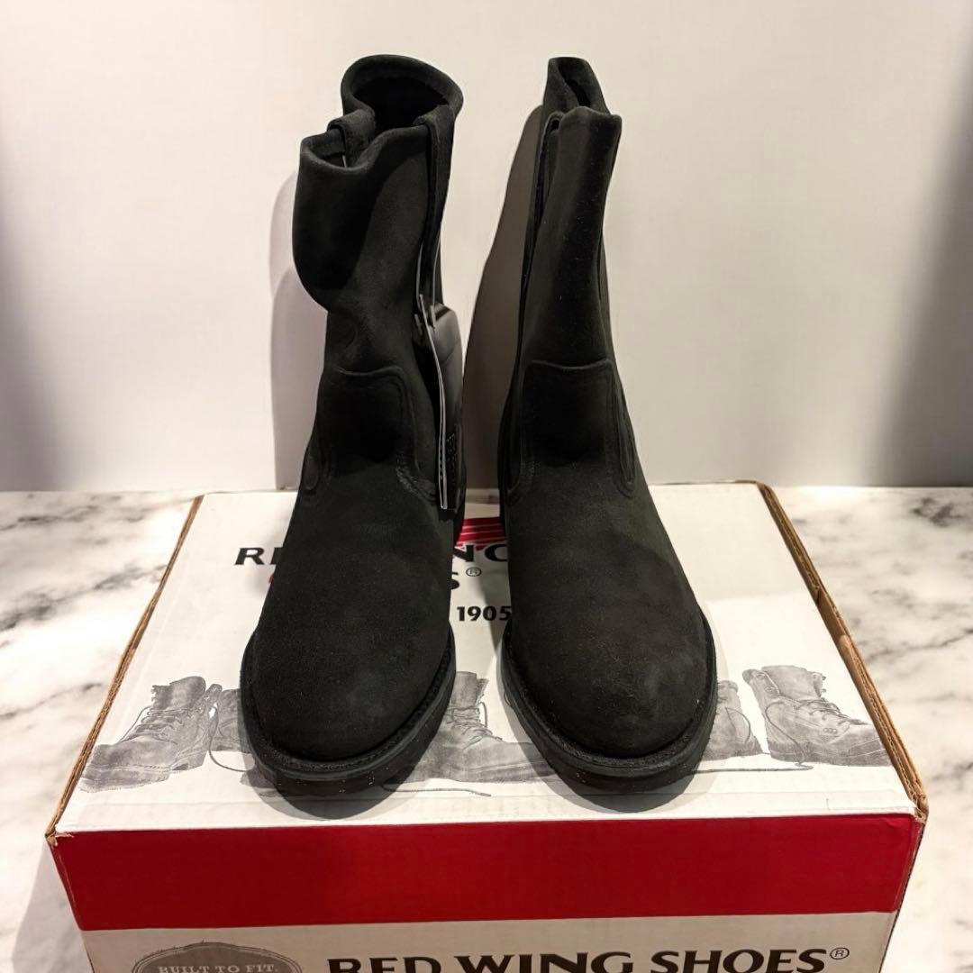 新品 ビームス別注 デッド レッドウィング スエード ペコス ブーツ 25.5