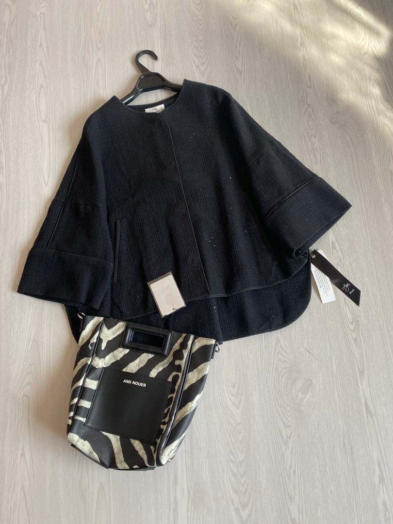 rei様♡34000円新品スコットクラブ購入 ブラックスパンコール入りジャケット