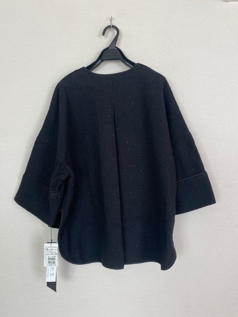 rei様♡34000円新品スコットクラブ購入 ブラックスパンコール入りジャケット