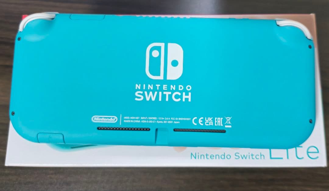 Nintendo Switch Lite ターコイズ　メモリーカード付き