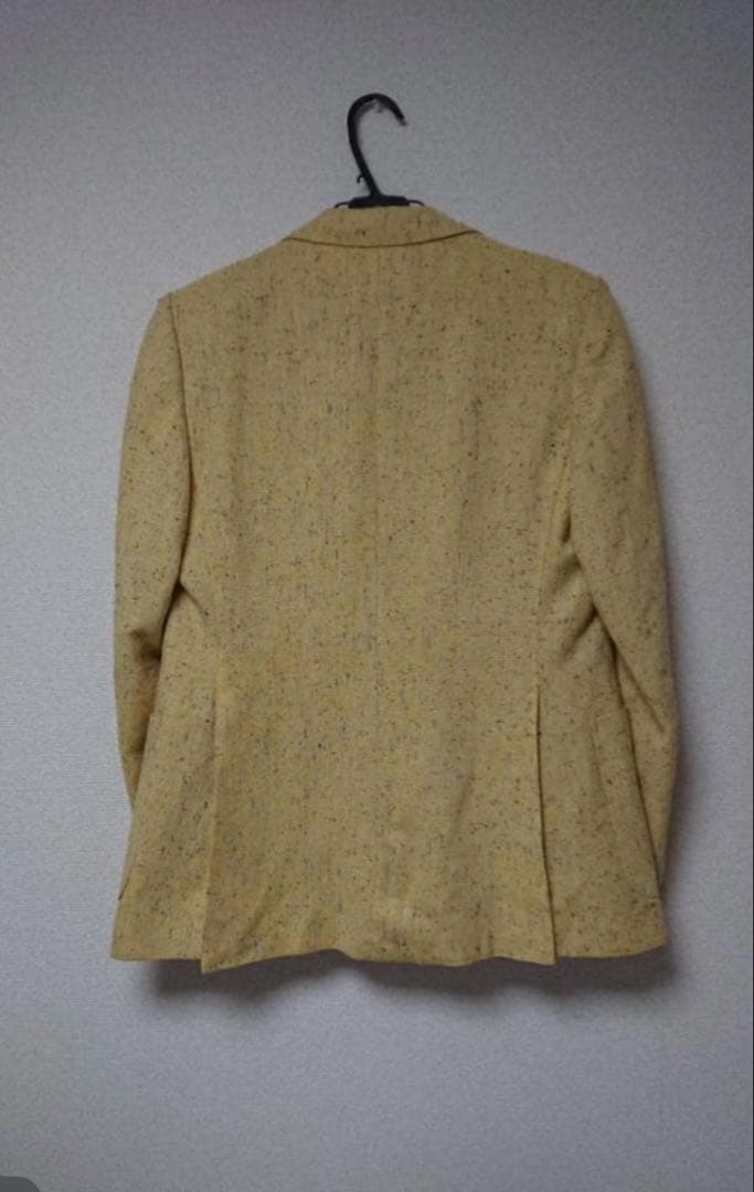 Yves Saint Laurent テーラードジャケット イエロー