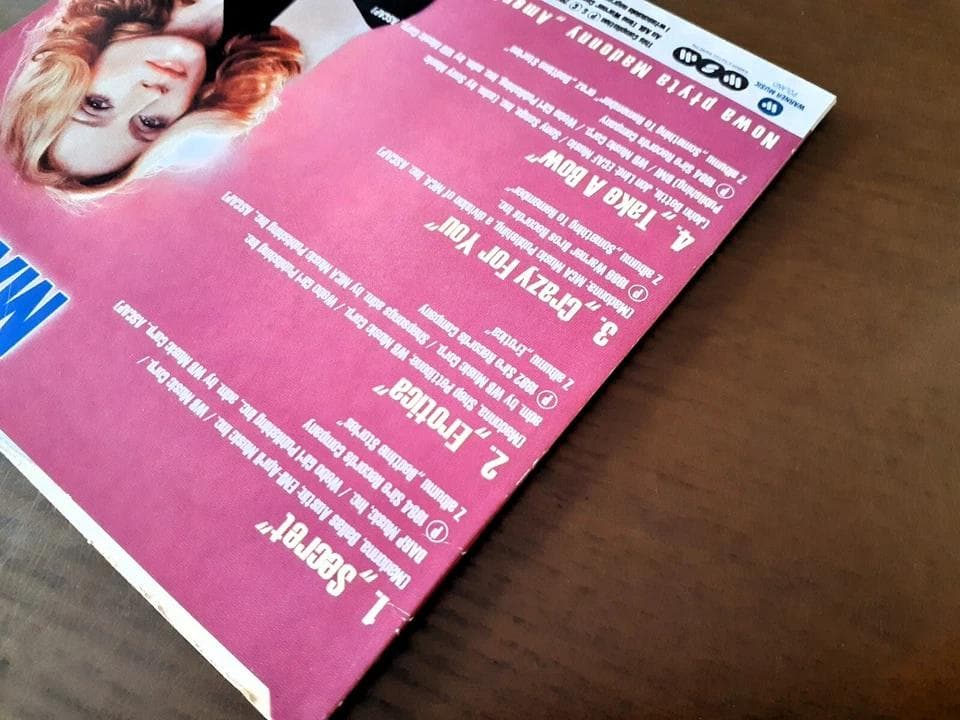 マドンナ　Miosne Przeboje　ポーランド盤 貴重 ミニベスト盤 CD