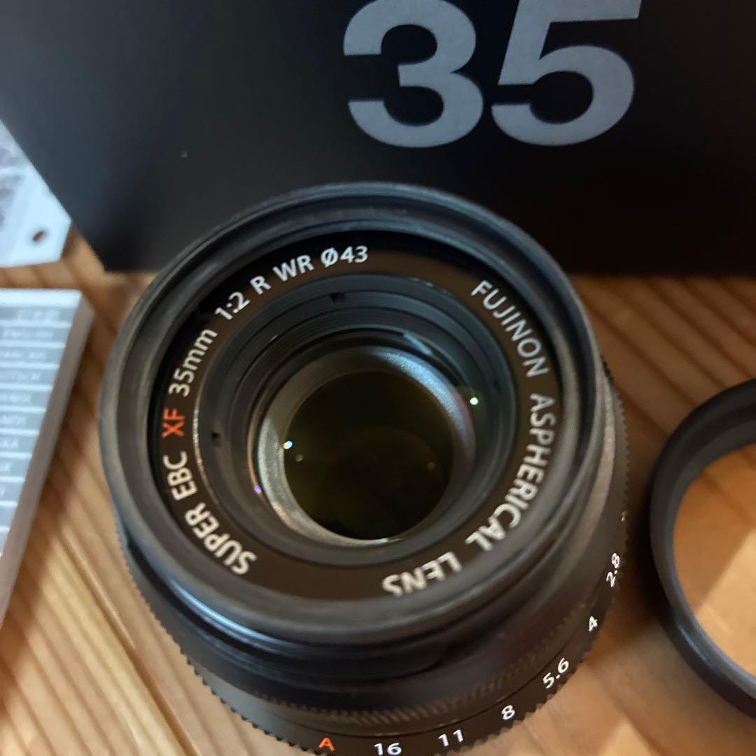 レンズ(単焦点) fujifilm xf35mmf2 r wr