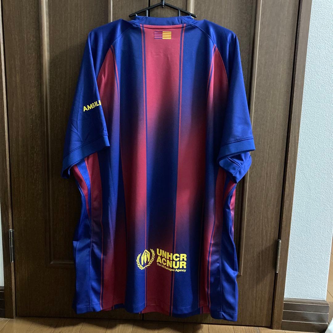 バルセロナ　25-26 ユニフォーム　。