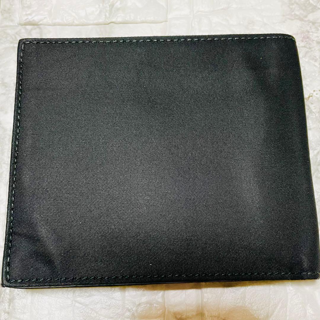 最終値下 美品 プラダ スカル刺繍 二つ折り財布 ギャランティカード付