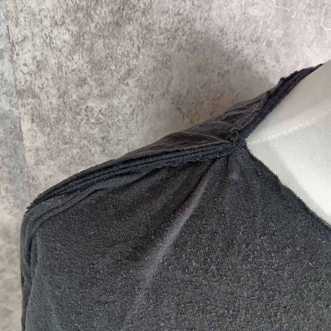 Cedric Jacquemyn シルク100% ロングカットソー 46 黒