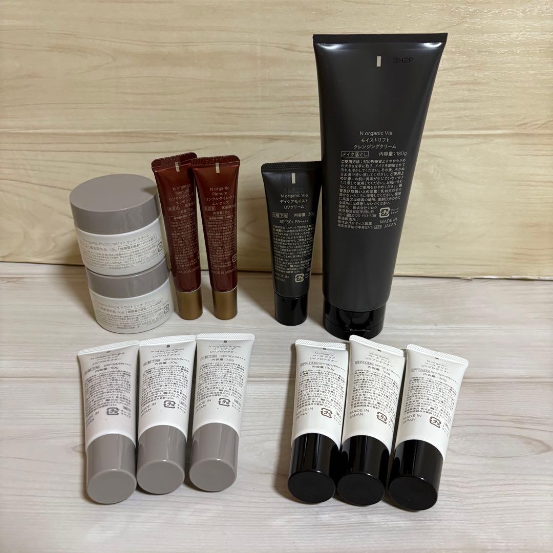 【12個セット】N organic B rithtホワイトリッチクリーム他
