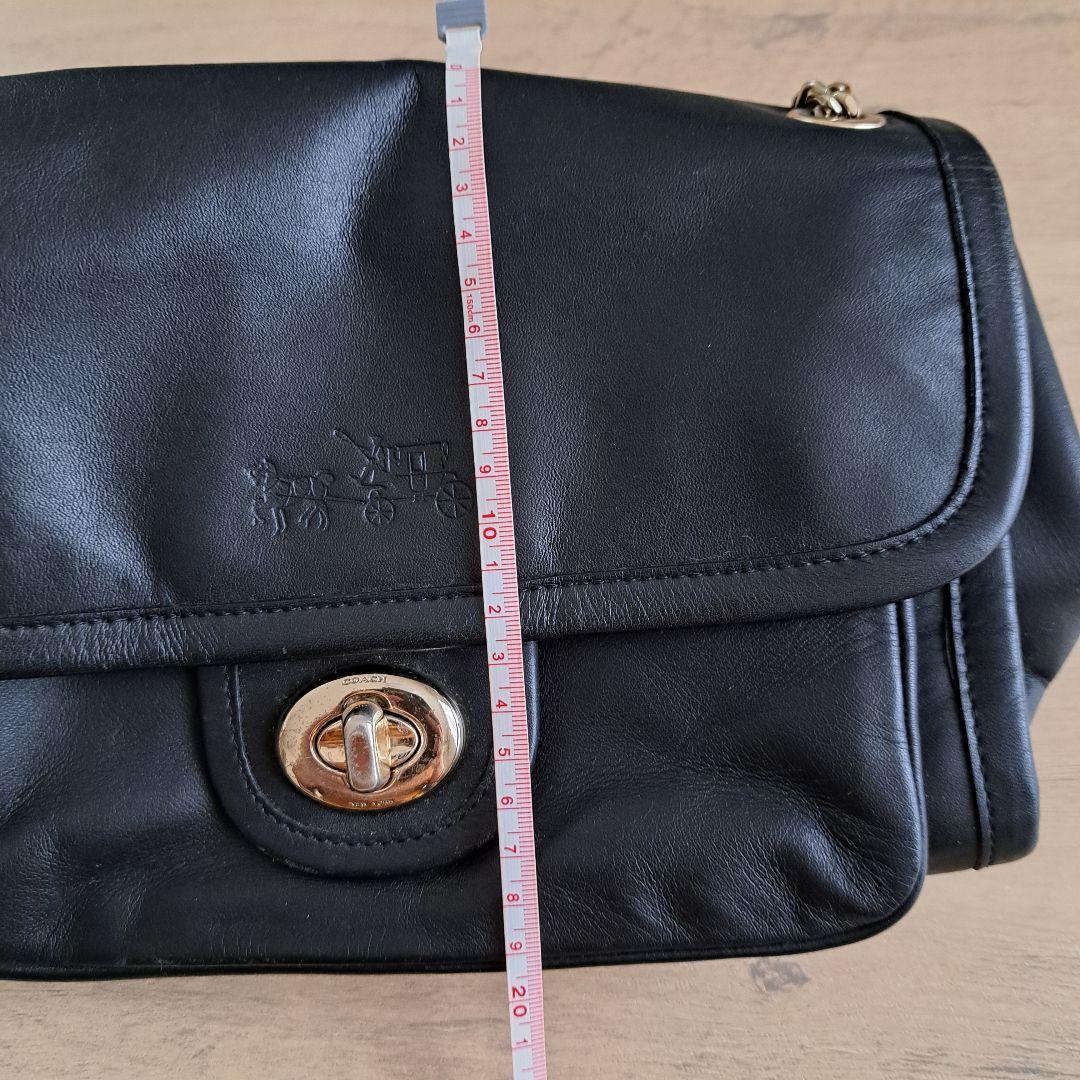 COACH レザー ショルダーバッグ