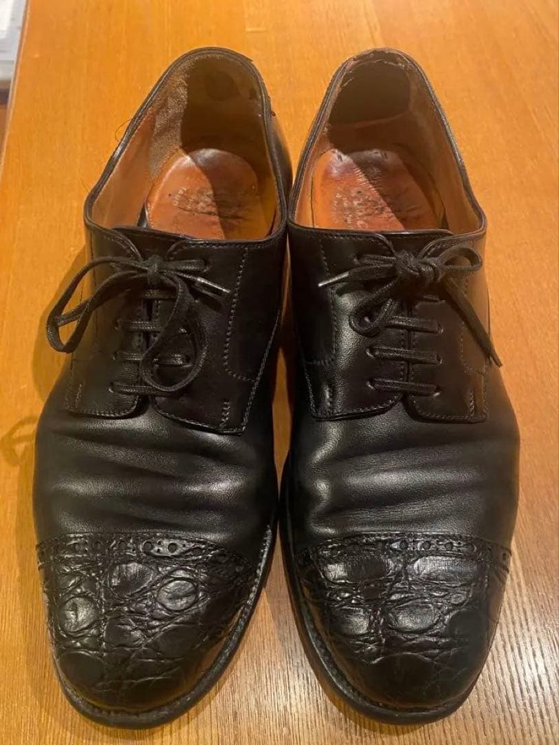 l'echoppeレユッカスLe Yucca'sキャップトゥクロコ39ハーフ