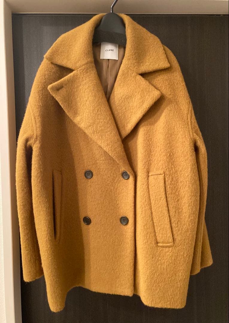 ジャケット・アウター CLANE OVER LINE DOUBLE COAT 2