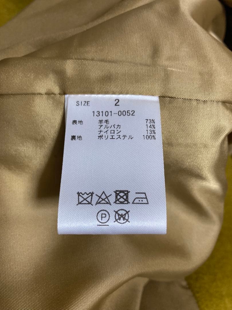 ジャケット・アウター CLANE OVER LINE DOUBLE COAT 2