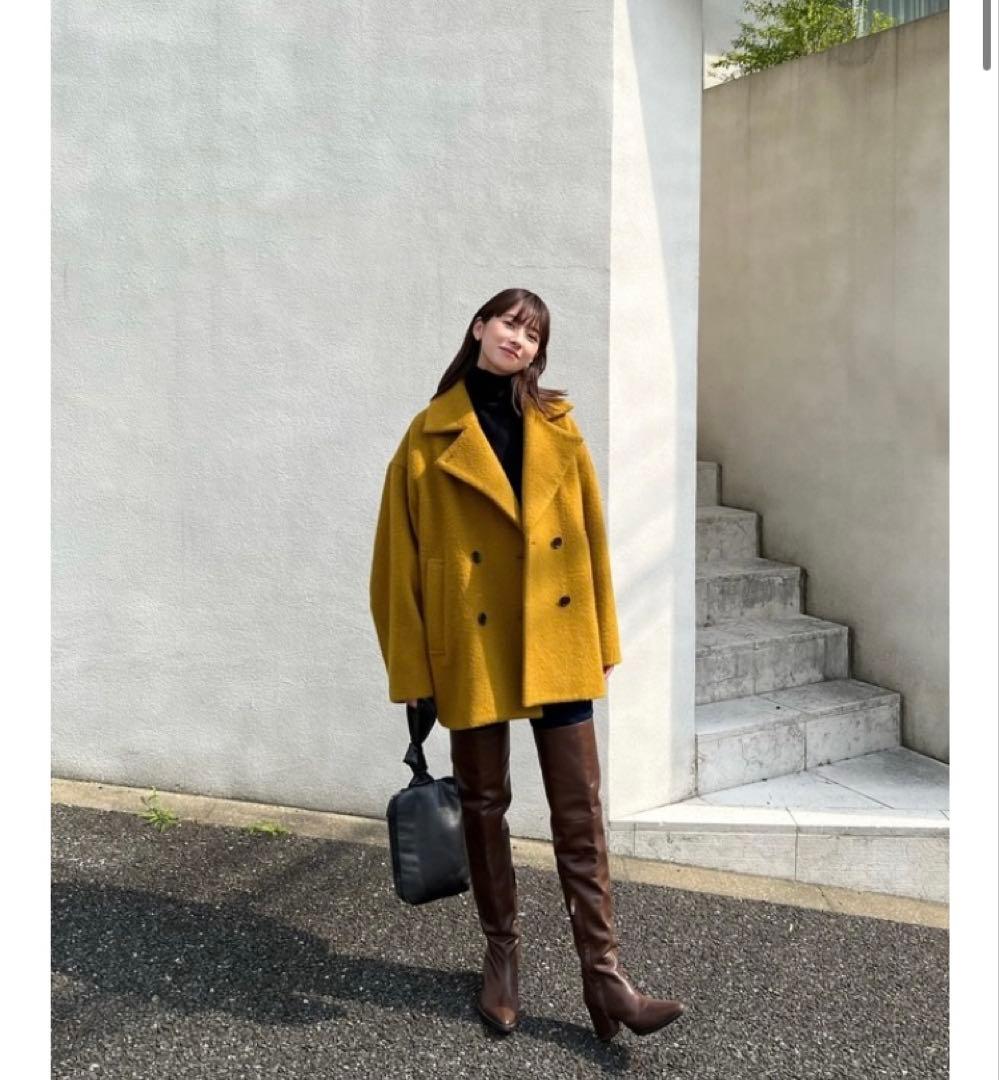 ジャケット・アウター CLANE OVER LINE DOUBLE COAT 2