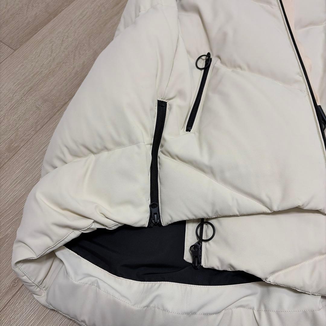 LUGIVA ルギバ　オフホワイト ダウンベスト 38 新品　レディース