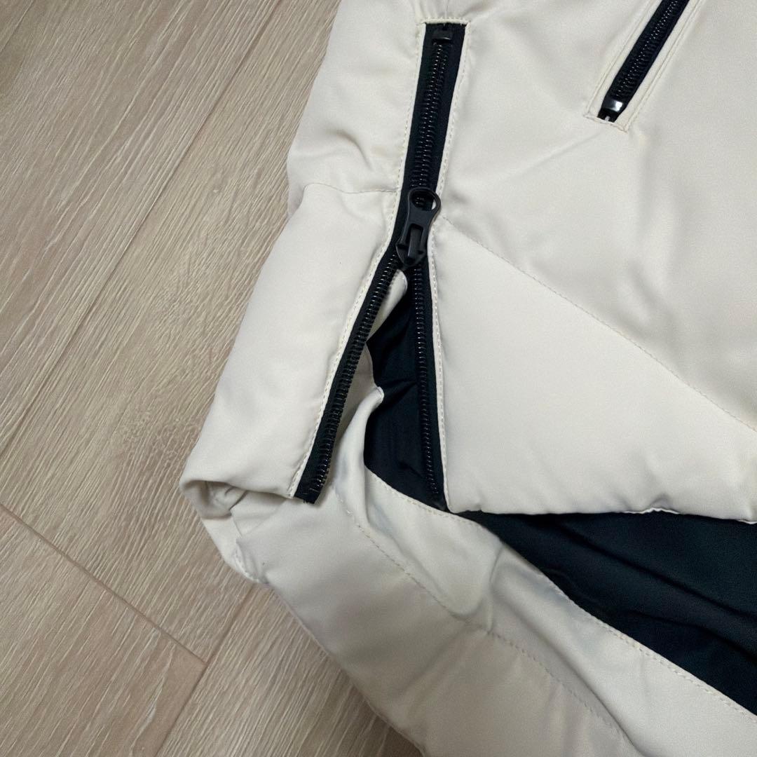 LUGIVA ルギバ　オフホワイト ダウンベスト 38 新品　レディース