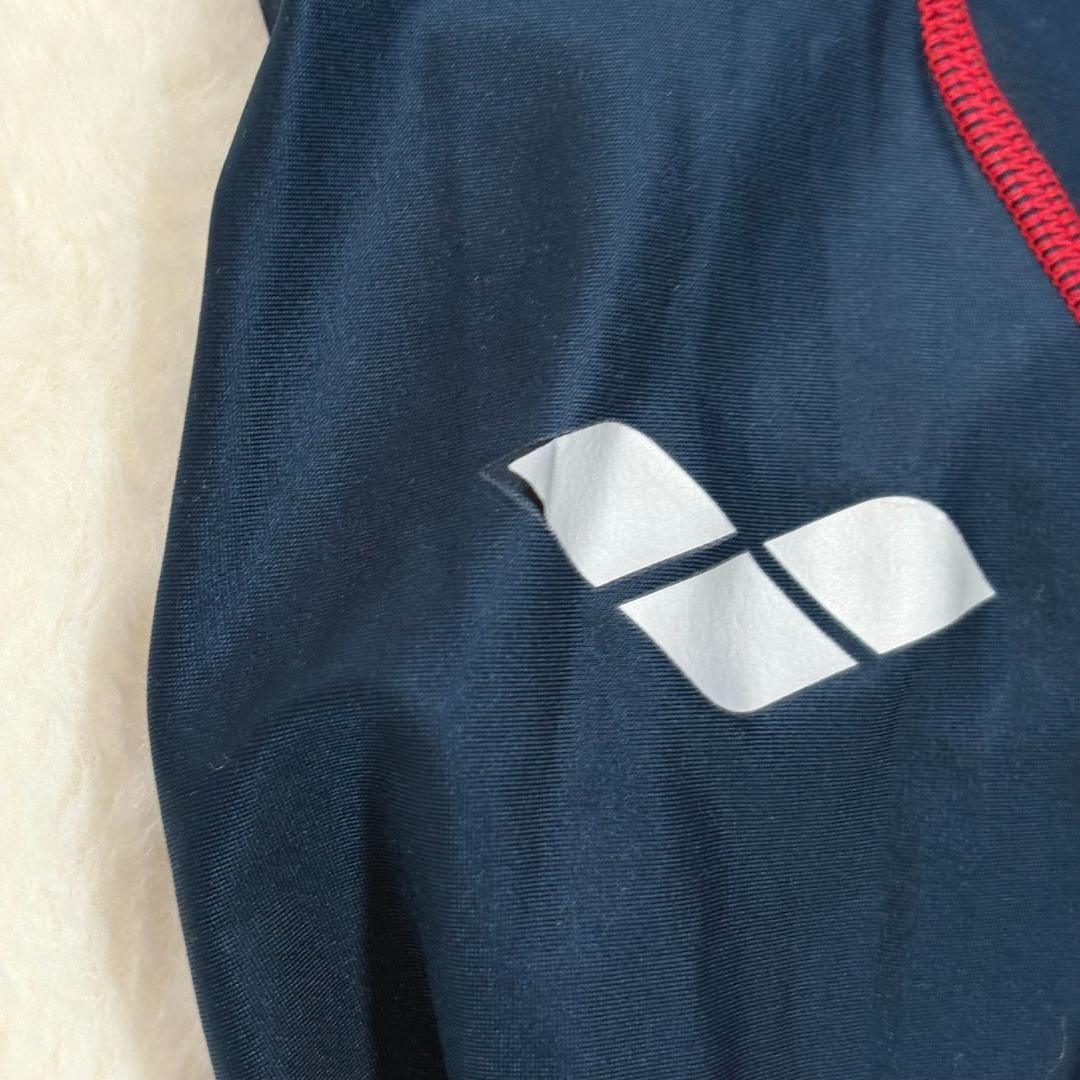アリーナ 競泳水着 シンレボ ロング video proof Sサイズ ネイビー