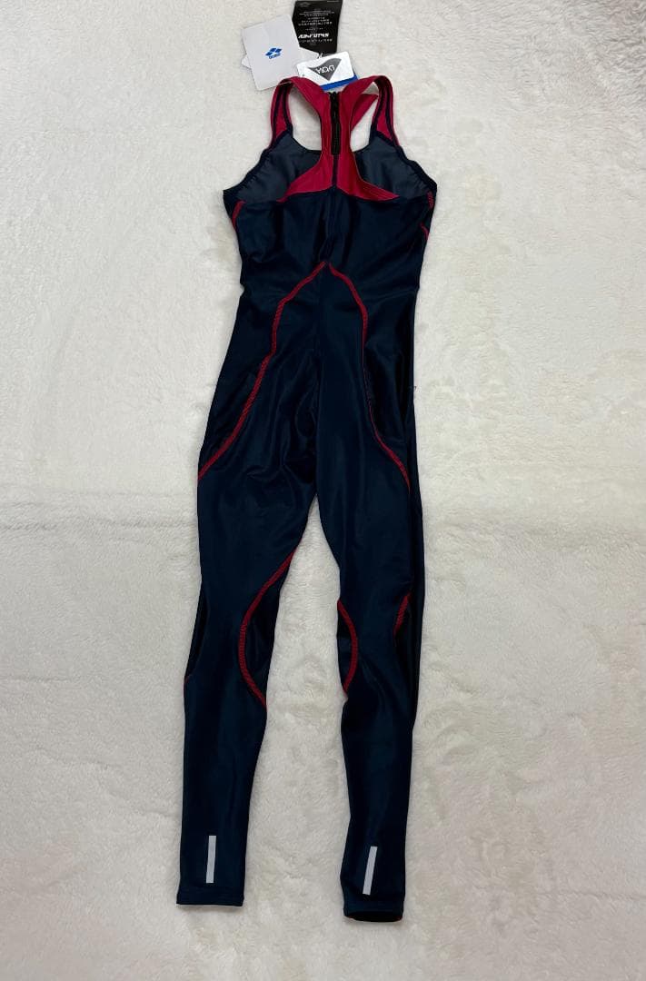 アリーナ 競泳水着 シンレボ ロング video proof Sサイズ ネイビー