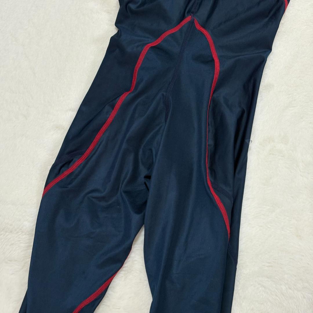 アリーナ 競泳水着 シンレボ ロング video proof Sサイズ ネイビー