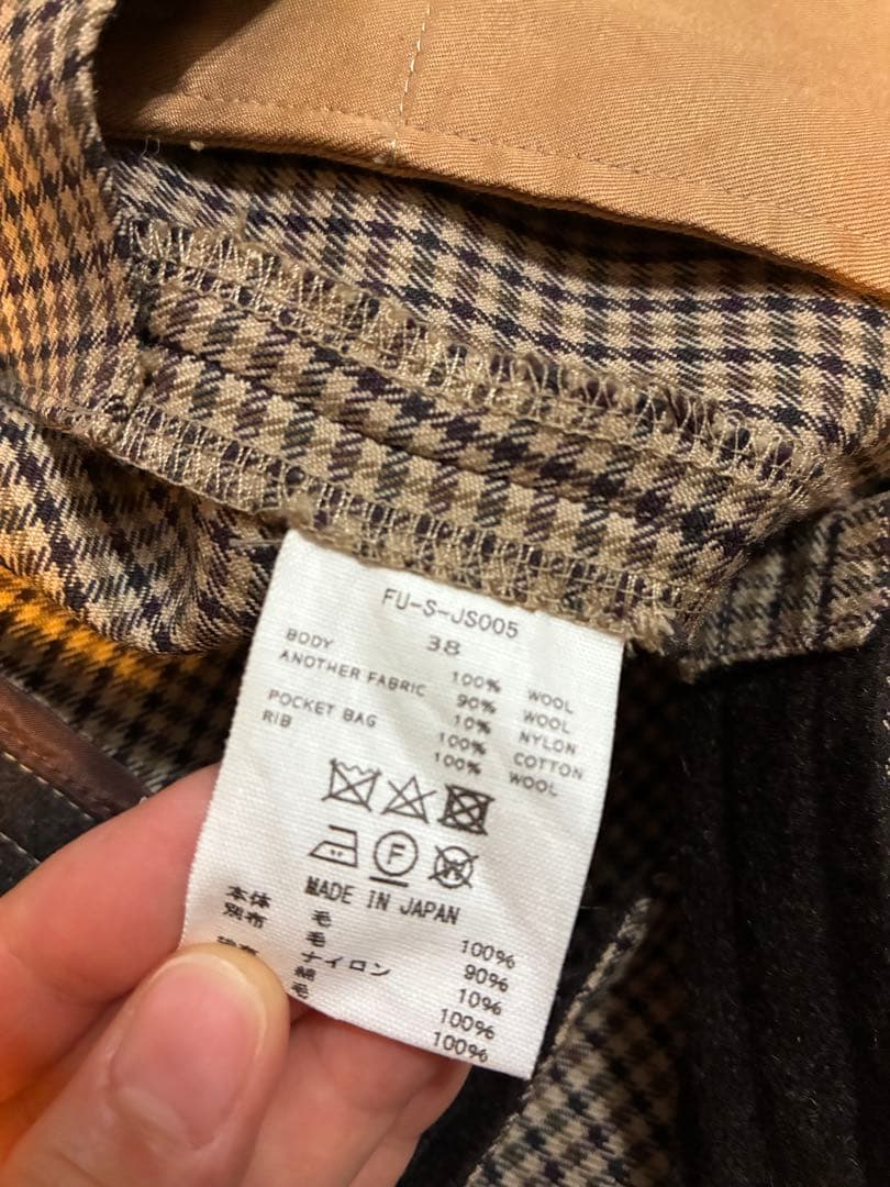 fumika uchida★HOUNDSTOOTH SALOPETTES 38