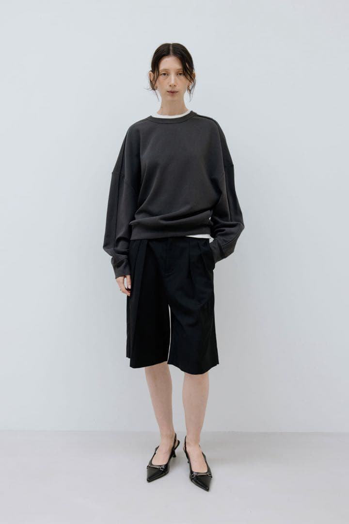 【美品】完売 Studio Doe／Crew Neck Sweatshirt S