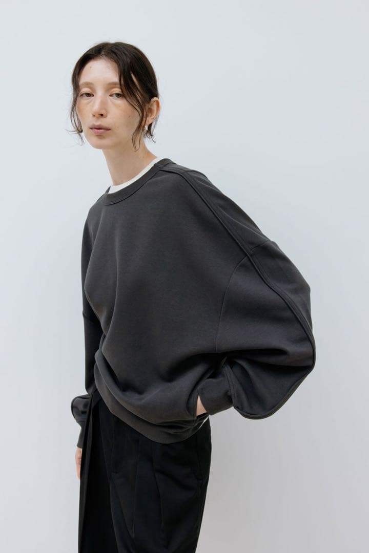 【美品】完売 Studio Doe／Crew Neck Sweatshirt S