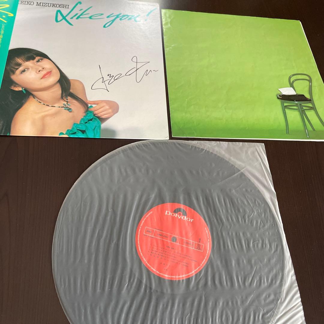 水越けいこ CD レコード 全10点直筆サイン入り！ 水越恵子 シティポップ