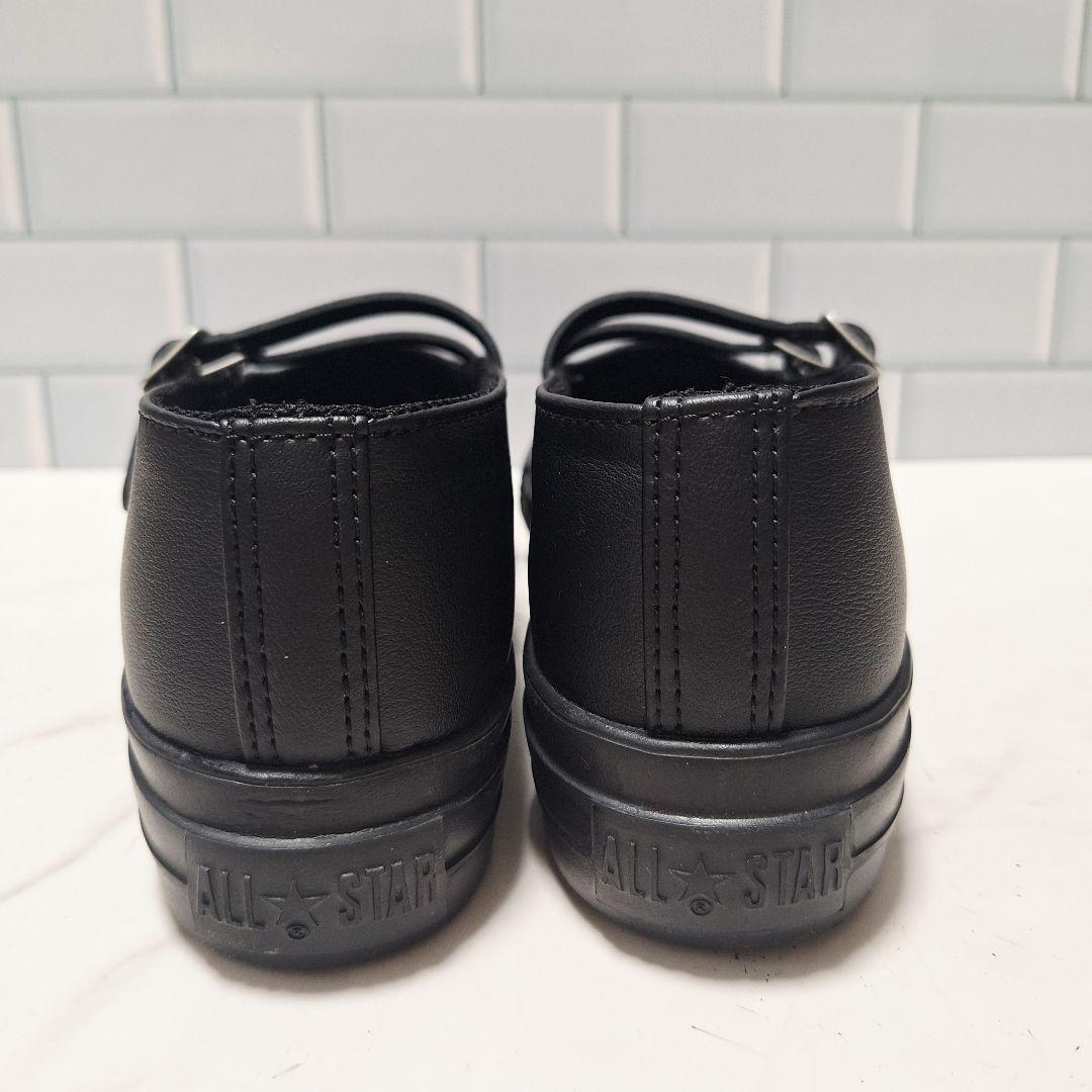 【新品】 CONVERSE オールスター 24.5 メリージェーン 軽量 黒