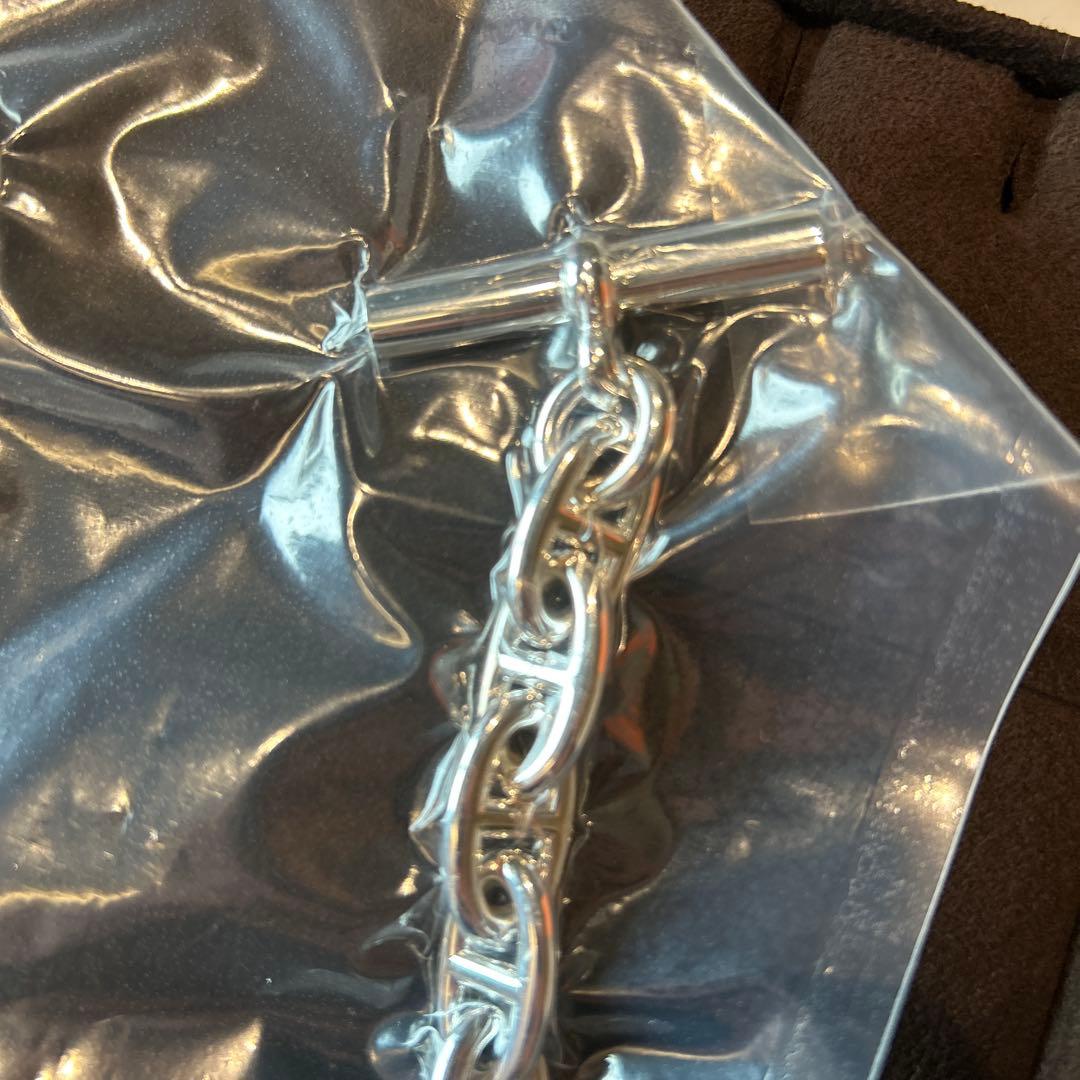 超希少【新品未開封】エルメス シェーヌダンクル ネックレス GM31 コマ