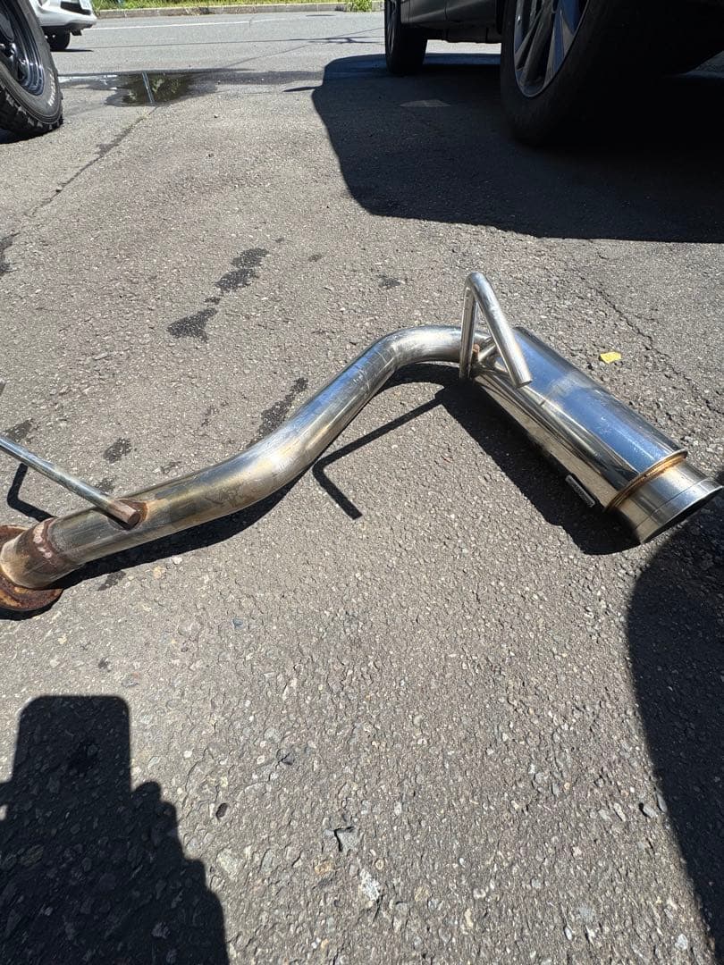 jb23ジムニーウィルズウィンマフラー