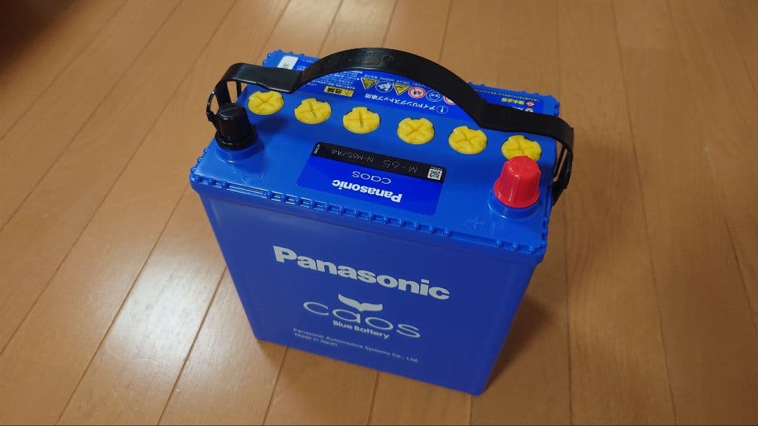 【未使用】パナソニックN-M65/A4 アイドリングストップ車用 バッテリー