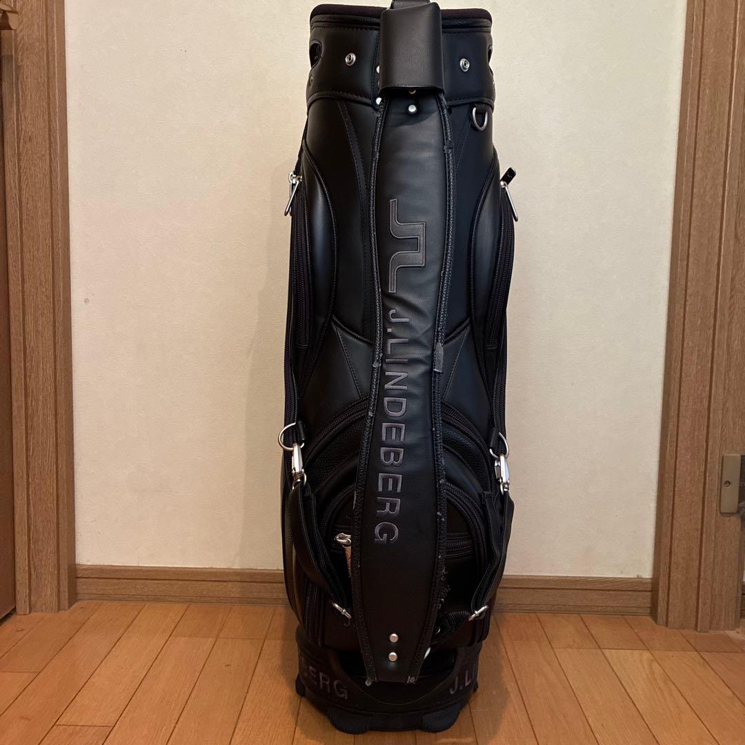 bay　J.LINDEBERG ブラックキャディバッグ