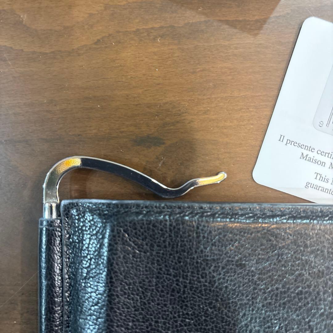 メゾンマルジェラ　マネークリップ　財布　二つ折り