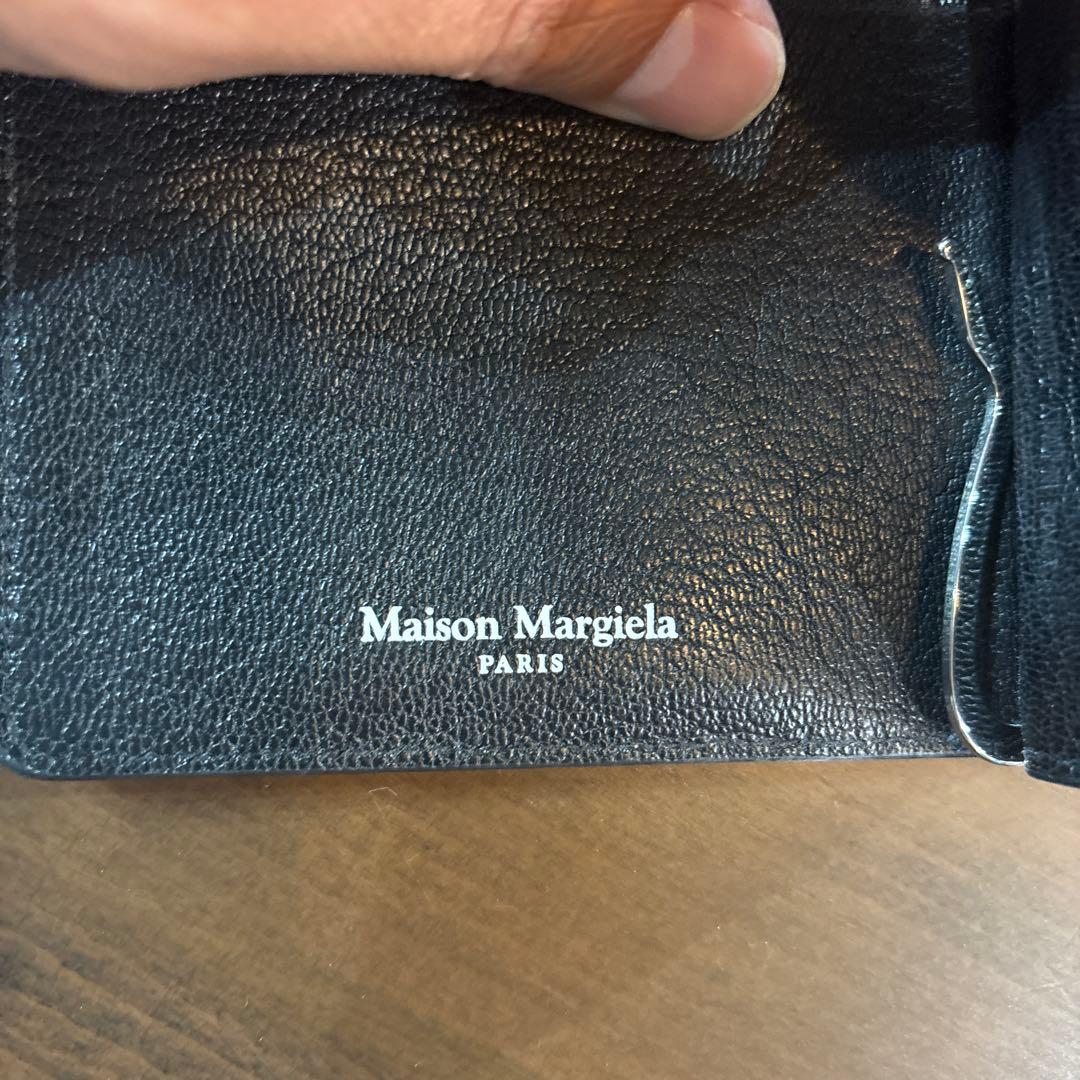 メゾンマルジェラ　マネークリップ　財布　二つ折り