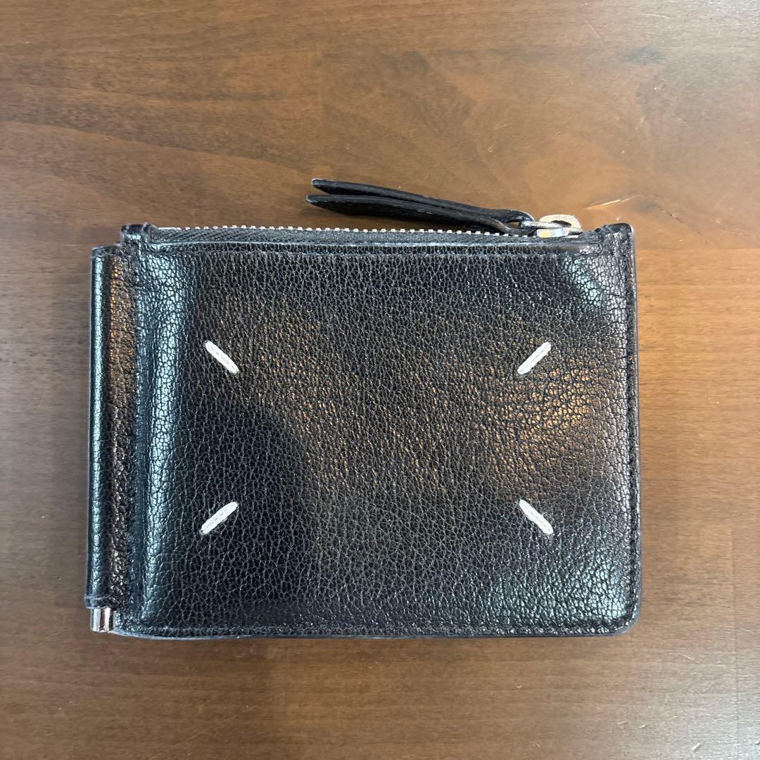 メゾンマルジェラ　マネークリップ　財布　二つ折り