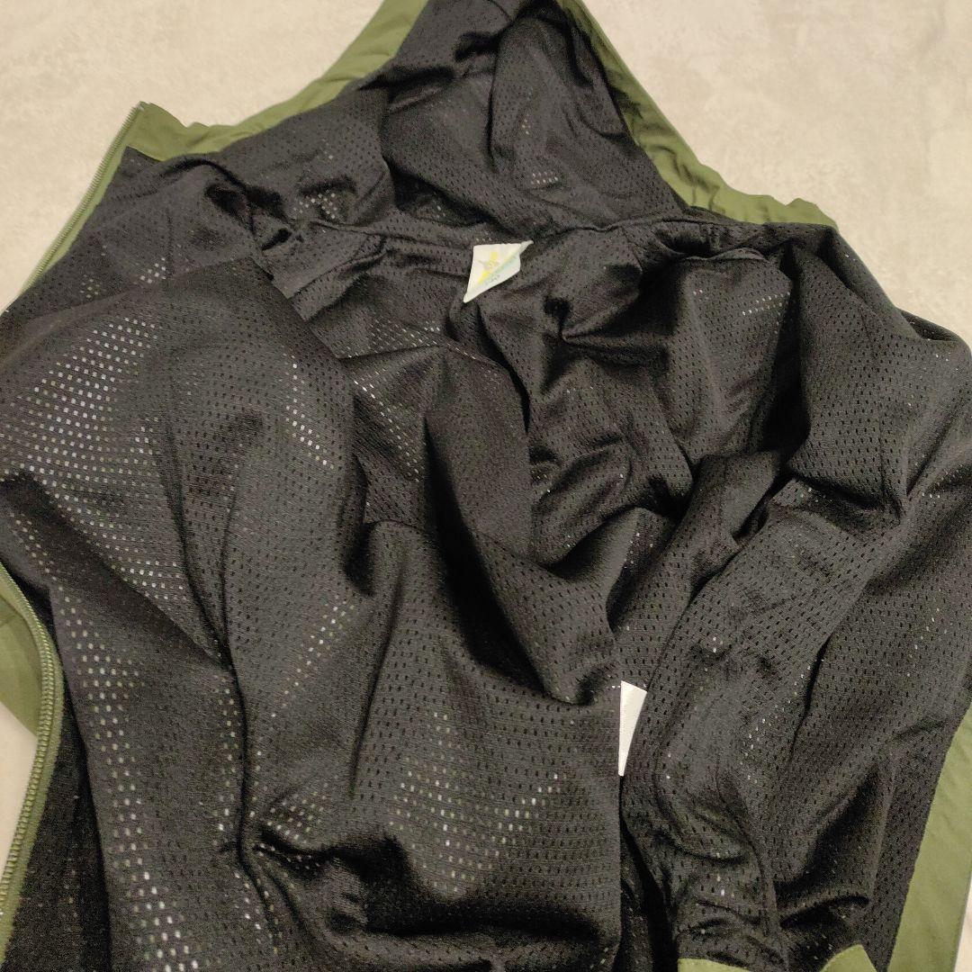 140cm　ルースイソンブラ　ウインドブレーカー　カーキ　サッカー　ウェア