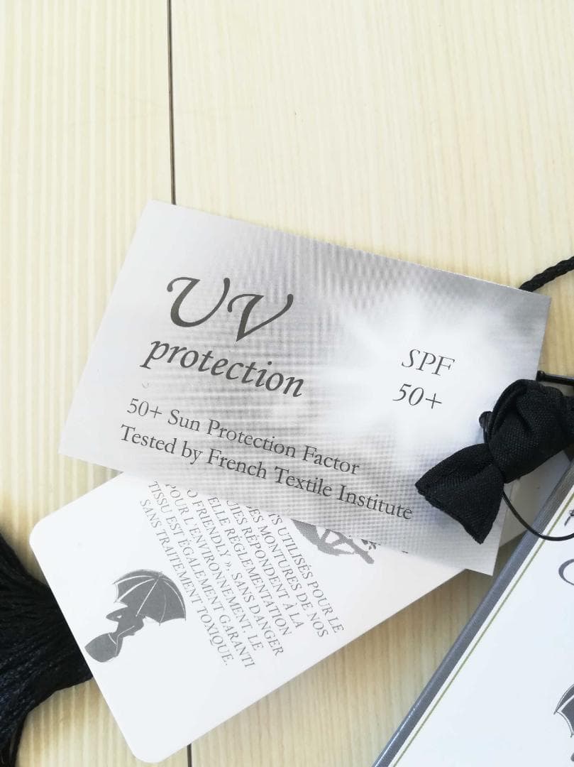 Guy de jean 折畳み傘 雨/日兼用：スコッティ（ブラック）