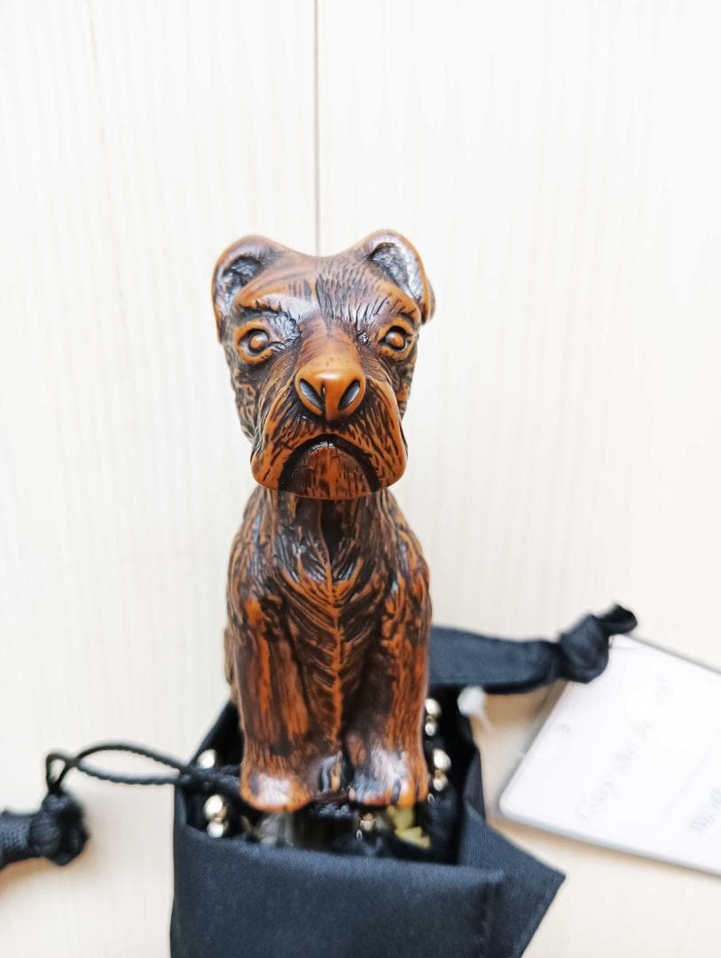 Guy de jean 折畳み傘 雨/日兼用：スコッティ（ブラック）