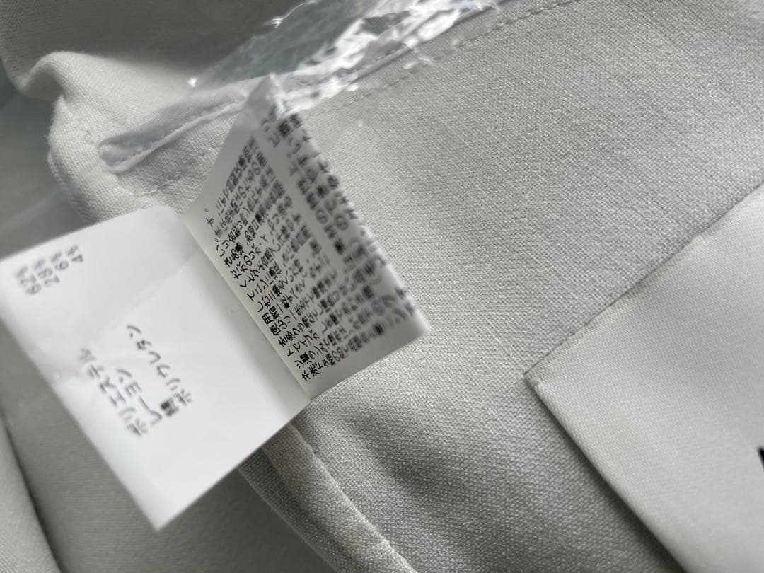 新品未使用ANAYIライトブルー フレアシルエット ポンチョ型ジャケット36