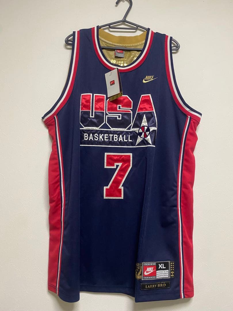NBA 初代ドリームチーム　ラリー・バード　ジャージ 新品未使用タグ付 XL
